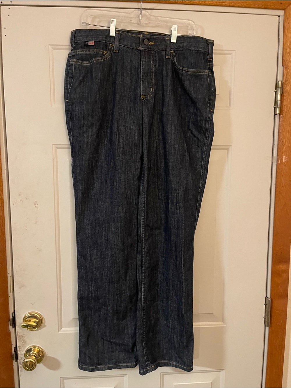 Carhartt FR Loose Fit Denim Work Pants 14 Tall BD2688-FRW flame resistant